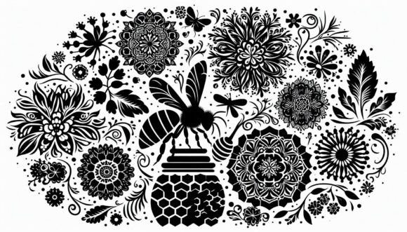 Bee Making Honey: Elevate Your Design Projects