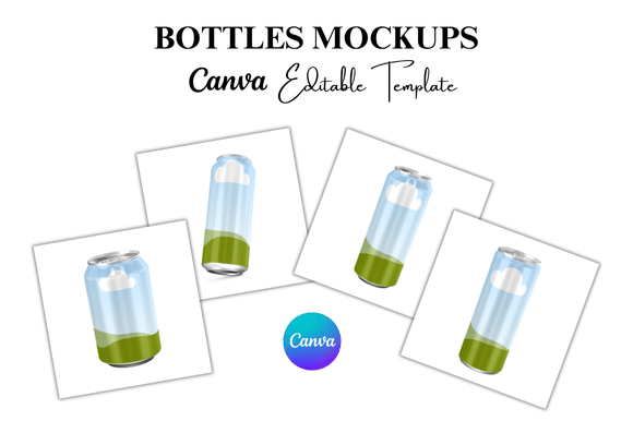 Bottles Frame Mockup Canva: Streamline Your Design Workflow