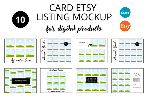 Card Etsy Listings Mockup: Elevate Your Shop's Visual Identity