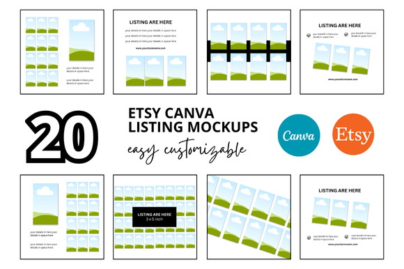 Elevate Your Etsy Shop with Professional Listing Mockups