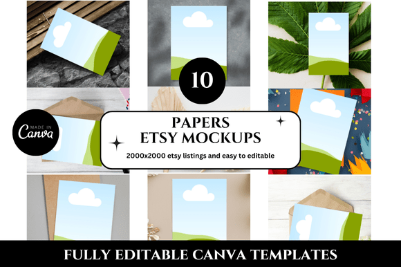 Elevate Your Etsy Shop with Professional Listing Mockups