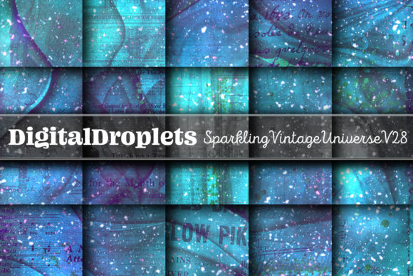 Sparkling Vintage Universe Vol. 28: A Designer's Textured Toolkit