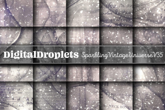 Sparkling Vintage Universe Vol. 35: Textured Paper Set
