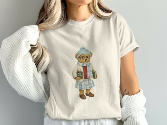 Teacher Bear Shirt Design PNG: A Versatile Creative Asset