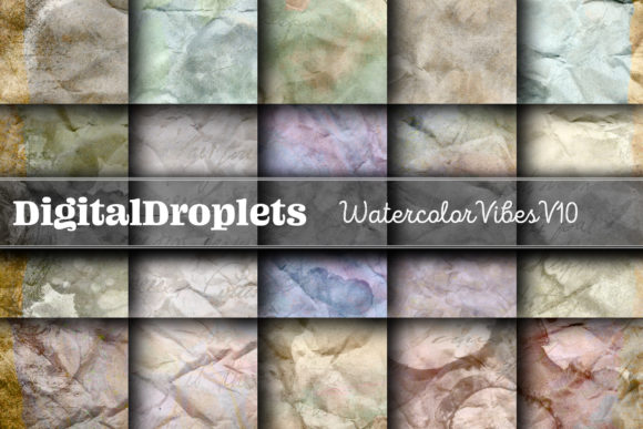 Watercolor Vibes Vol. 10: Elevate Your Designs with Artistic Texture