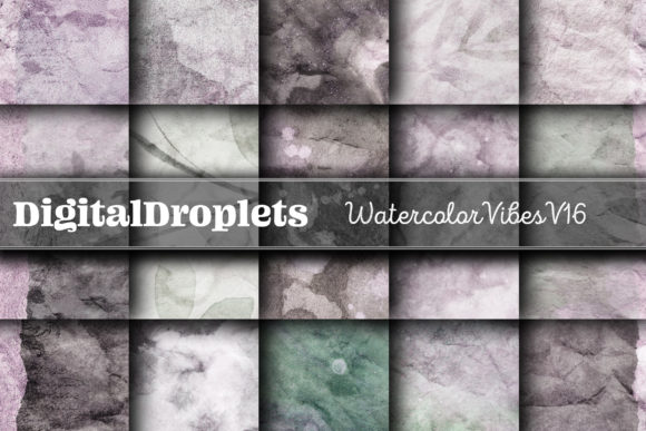 Watercolor Vibes Vol. 16 | Collection: Textured Backgrounds for Design